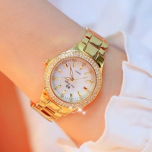 BS <strong>Bee</strong> Sister FA1258 Women Round Case Diamond Alloy Strap Watch - Product Image 3