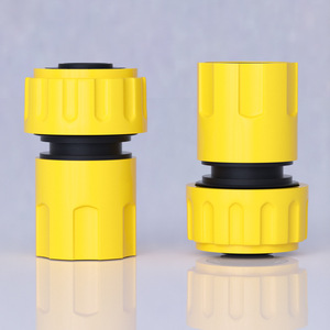 Conector Rápido Guoma Ruixiang de 6 Puntos, Adaptador de Manguera de Lavado de Autos de Plástico Amarillo para Conexión de Pistola de Agua - Product Image 2