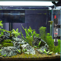 Chauffe-eau automatique populaire à température constante pour aquarium en verre, avec prise EU et conception de protection intégrée