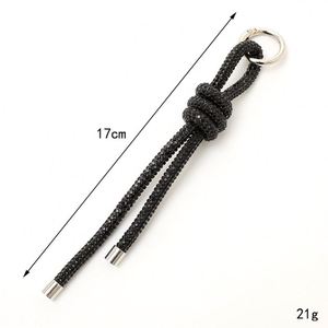 17cm Fashion DIY Rhinestone <b>Chain</b> Pendant Crystals <b>Key</b> <b>Chains</b> Phone Case Accessories Shine Phone <b>Chain</b> Strap Diamond Keychain - Product Image 2