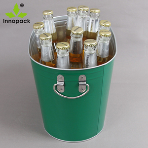 Werks-Direkt vertrieb Low MOQ 10L Super <span class=keywords><strong>Bock</strong></span> Eis kübel Bier Werbe-Eis kübel aus verzinktem Metall - Product Image 4