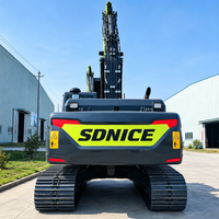 Harga Pabrik SDNICE NSW230 Excavator Beroda Rantai 23000KG Hidrolik Kawasaki Bucket 1.2m3 Jangkauan Maks 9.9M Momen Beban Tinggi