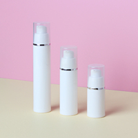100ml bouteille d'émulsion en plastique verte pp Essence conteneur emballage cosmétique personnalisé