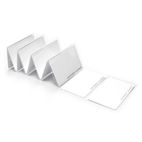 Carte RFID intelligente sans contact 125 kHz 213 PVC étanche vierge imprimable par transfert thermique pour contrôle d'accès et adhésion, vente en gros B2B OEM