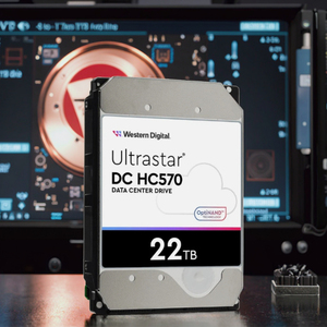 WUH722222ALE6L4 ฮาร์ดดิสก์ภายในแบบ SAS ขนาด 22TB 7200RPM 3.5 นิ้ว สำหรับแล็ปท็อป สภาพใหม่ - Product Image 4