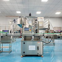 Machine de remplissage automatique de flacons de savon liquide à pompe à engrenages 5-5000ml Prix économique et efficace Ligne de production de remplissage automatique de pots de crème