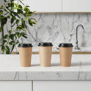 Custom Logo Single Wall Paper <b>Cup</b> Disposable Beverage <b>Cup</b> for <b>Coffee</b> Tea Smoothie Cold Drink <b>Takeaway</b> - Product Image 3