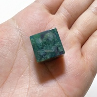 Dés en cristal naturel, cube de pierres précieuses polies, objet de collection pour jeux de table, cadeau pour la décoration de la maison