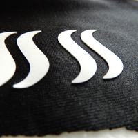 LOGO personnalisé 3D gaufré TPU PVC caoutchouc Silicone fer sur patch impression étiquette de transfert de chaleur pour vêtements 1