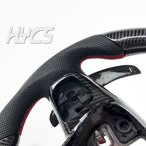 Accesorios de Interior de coche volante de fibra de carbono para Ford Focus Mk4 <span class=keywords><strong>Jaguar</strong></span> Mk8 KupotAST 2018 2019 2020 2021 2022 2023 - Product Image 5