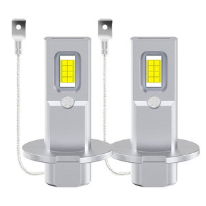 H1 H3 LED 헤드라이트 전구 미니 55W CSP 자동차 헤드램프 팬리스 라이트 자동 다이오드 안개등 12V 6000K 자동차용 - Product Image 2