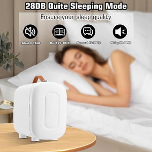 Mini réfrigérateur portable refroidisseur et réchauffeur, <span class=keywords><strong>petit</strong></span> réfrigérateur de voiture pour voiture et maison, mini réfrigérateur 12V DC pour stocker les aliments et les cosmétiques - Product Image 4