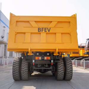 Camion benne 110T DW105A 6x4 pour l'extraction minière, usine de lavage d'or, machine d'extraction de sable aurifère, camion de transport minier à vendre - Product Image 3