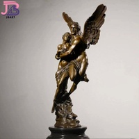 Sculpture de déesse moderne en bronze, finition aérographe, décoration artistique durable pour cadeaux de fêtes