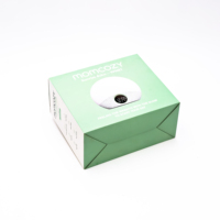 Boîte d'emballage en papier ondulé personnalisable avec logo, 300 à 350 g/m², fond auto-verrouillant, pour l'électronique