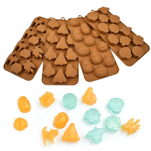 <span class=keywords><strong>Moule</strong></span> en Silicone transfrontalier FCM pour <span class=keywords><strong>Halloween</strong></span> citrouille bouteille de vin coeur chocolat fruits gommeux Vampire dents <span class=keywords><strong>gâteau</strong></span> outils produit - Product Image 3