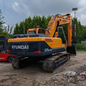 Satılık kullanılan HYUNDAI R 220LC-9S ekskavatörler/Hyundai 200 210 215 225-9 satılık toprak hareketli makine paletli ekskavatörler