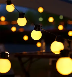 Nhà Máy Bán buôn không thấm nước trong nhà và ngoài trời trang trí cắm trại LED chiếu sáng trang trí bóng đèn dây đèn