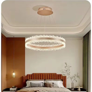 โคมไฟเพดาน LED หรูหราแบบนอร์ดิกที่ทันสมัยโคมไฟระย้าสำหรับโต๊ะอาหารและโคมไฟระย้า - Product Image 2