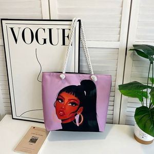 Sac fourre-tout en toile de coton épais, personnalisable avec logo, grand format, écologique, réutilisable, pour le shopping, vente en gros, faible MOQ - Product Image 6