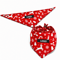 Bandana pour chien pour petits et moyens chiens, usage quotidien, accessoire photo, cadeau de fête, foulard de promenade, accessoire de mode pour animaux de compagnie pour Noël et les fêtes