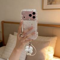 Coque de téléphone Rabbit Bear pour iPhone 17 PROMAX - Nouveau modèle pour 17PRO/15/14, coque souple 13 12 11