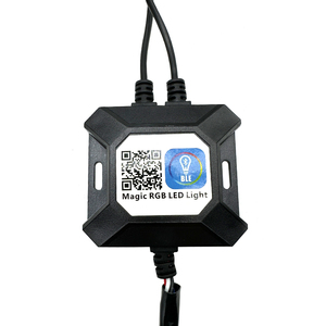 ไฟหน้าโปรเจคเตอร์กระจกสีดำ ADT รุ่น Black Housing ขนาด 7 นิ้ว พร้อมเลนส์ LED 3 มิติ RGB-W  แบบวงแหวนหมุนได้ - Product Image 3