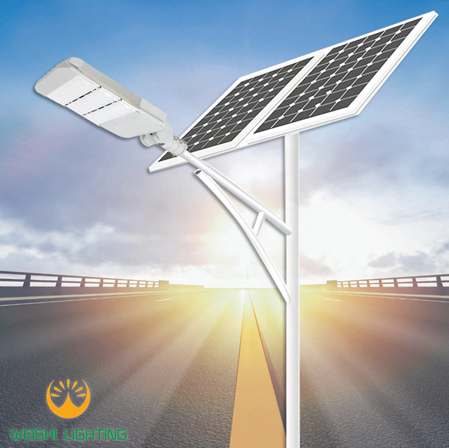 LED Solar Street Light Outdoor with Pole ISO 9001 High Quality 60w 80w 90w 100w 120w 150w 200w Solar Street Light
