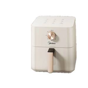 Freidora de Aire Midea de 4.5L, Horno Eléctrico con Revestimiento Cerámico Antiadherente, Blanco, Multifuncional, Fácil de Limpiar - Product Image 1