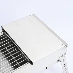 Barbecue de haute qualité MINI poêle à Barbecue poêle à charbon en acier inoxydable avec grillage gril table ménage portable Barbe - Product Image 5