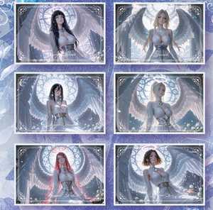 FeiMeng Culture belle fille carte à collectionner le monde de Ninja acrylique couleur papier conseil jouant jeu carte loisirs cadeaux - Product Image 6