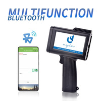 Uyin M10 Mini 12.7mm portable Mrp Date d'expiration Bracode QR Code Machine de codage portable thermique TIJ imprimante à jet d'encre pistolet