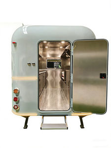 Remolque de Comida Móvil de Acero Inoxidable VIC con Servicio de Dulces y Papas Fritas, Unidad Multifuncional para Exteriores - Product Image 3