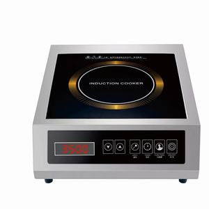 Cuisinière à induction commerciale 3500W, plaque de cuisson électrique à bobine en cuivre concave, pour l'industrie, les hôtels, les restaurants, les cuisines - Product Image 6