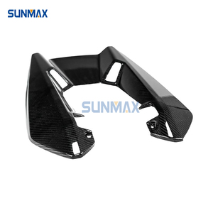 Sunmax for Chevrolet Corvette C8 Z06 2023 2024 Car <strong>Engine</strong> Cover Trim Accessories Real Carbon Fiber - Product Image 5