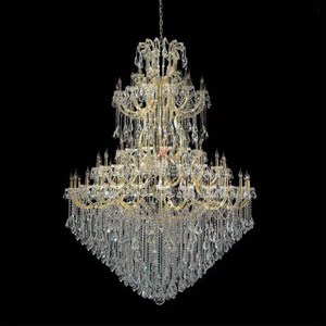 European Style Crystal Chandelier Multi Head Round LED <b>Light</b> Source E26 Switch Control Home Living Room <b>Dining</b> Room Bedroom - Product Image 3