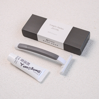 Chambre d'hôtes Équipements de l'hôtel Kit de salle de bain personnalisé de luxe pour les invités Ensemble de toilette pour hôtel