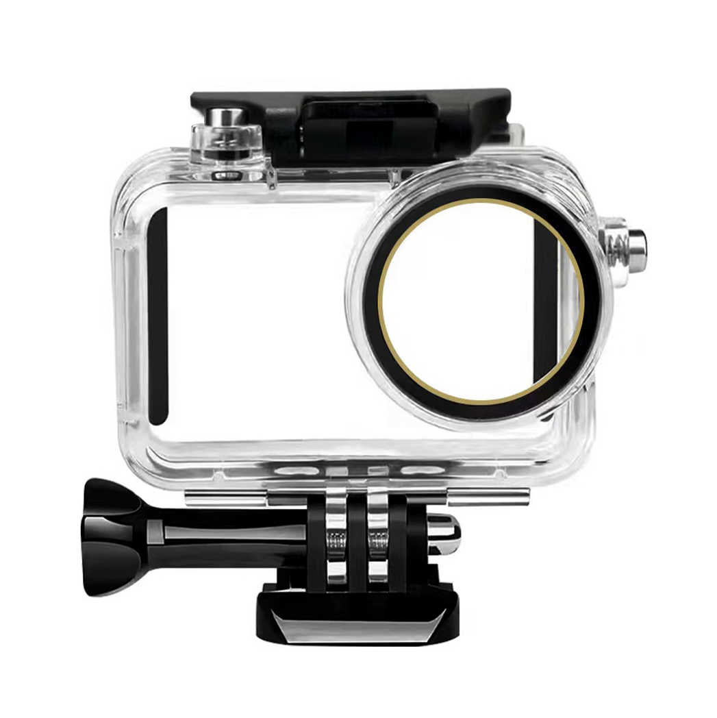 HONGDAK for DJI Action 4 50m Waterproof Underwater Diving Housing Case for DJI Action 4 -- Action Sports Camera Accessories
