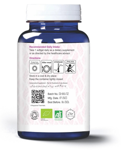 Suplemento Dietético de Biotina con Zinc en Cápsulas Blandas, 30 Unidades, para el Cabello, la Piel y las Uñas - Product Image 2