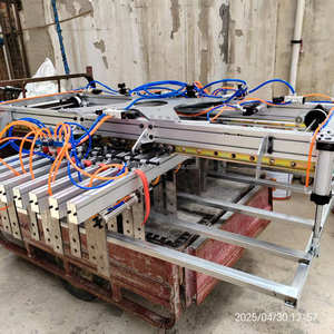 Automatische Weiße Lehmziegel-Herstellungsmaschine mit PLC-Steuerung Ballenpresse Ziegelmaschine I-förmige Führung - Product Image 3