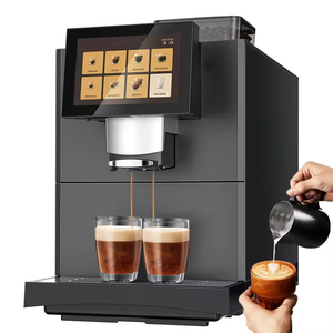 High-Capacity Touch Screen <b>Automatic</b> <b>Coffee</b> <b>Machine</b> for Businesses | All-in-One Espresso Brewer & for Car Hotel Use - Product Image 2