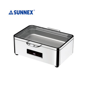 ซันเน็กซ์ หม้ออุ่นอาหารไฟฟ้า 110V สแตนเลส สำหรับบุฟเฟ่ต์ โรงแรม ร้านอาหาร - Product Image 1