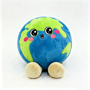 Peluche de la Tierra personalizado, Globo terráqueo de peluche, Peluche del planeta Tierra, Peluche de la Tierra - Product Image 3