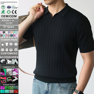 Tela Dobby de Alta Calidad con Logotipo Personalizado Bordado, Ecológica, Transpirable, para Hombre, de Color Sólido, Tejida, 100% Poliéster, de Secado Rápido - Product Image 2