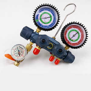 Tesmo Mini Vacuum <b>Gauge</b> TG701S Brass Steel Case Pressure Measurement Tool - Product Image 5