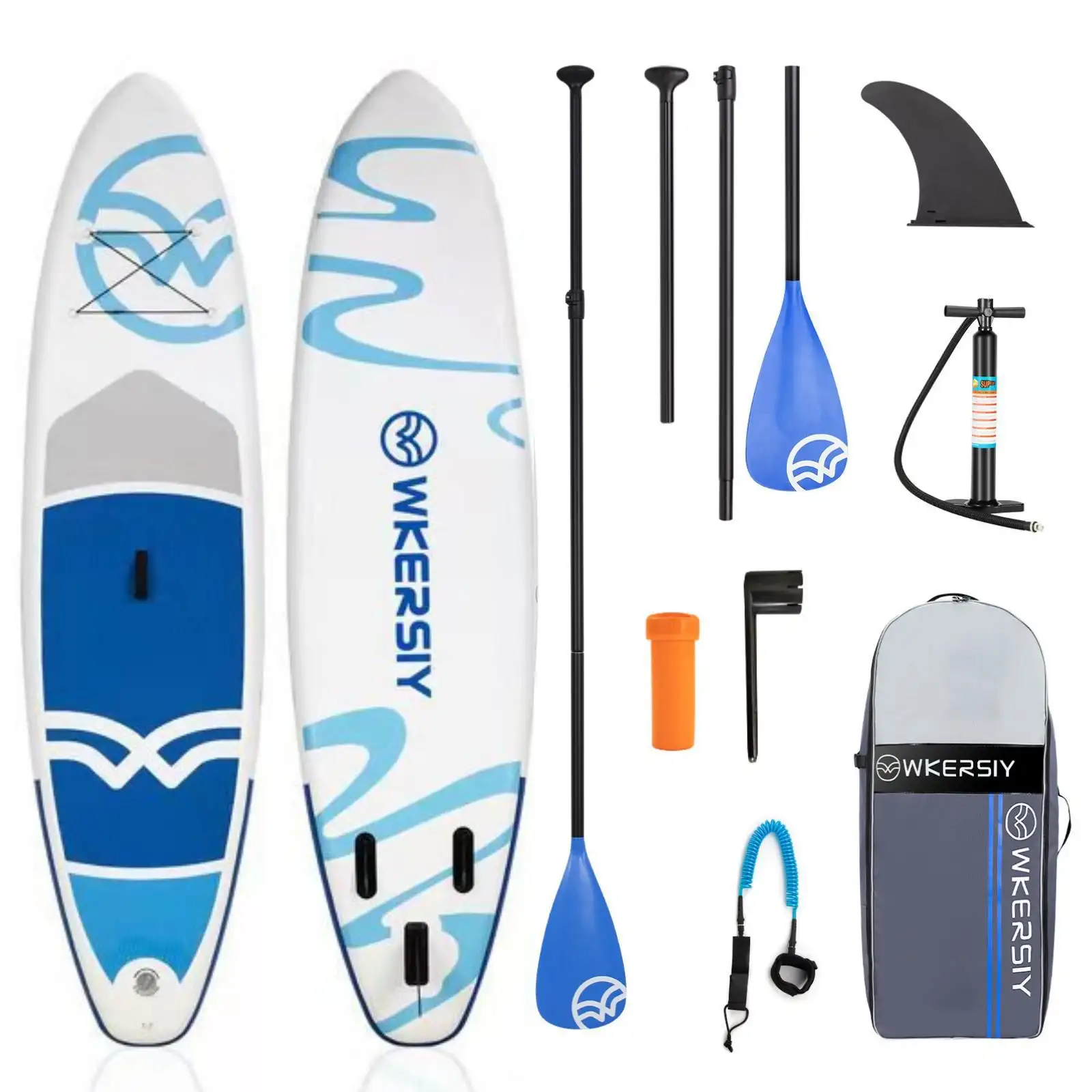 High Quality Inflatable Stand Up Paddle Board Board with Air Pump SUP Accessories & Carry Bag For Adults