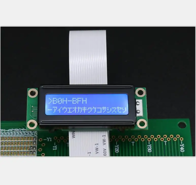 1602 lcd 2x16 rohs 16x2 display lcd modulo 8 bit piccolo modulo Display lcd lcd1602 blu schermo con retroilluminazione