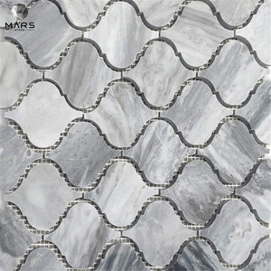 Precio barato de azulejo de mosaico de farol medio barroco <span class=keywords><strong>arabesco</strong></span> de mármol gris - Product Image 1