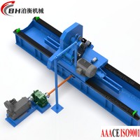 Ligne de production de tuyaux entièrement automatique haute fréquence pour tuyaux en acier galvanisé à soudure droite