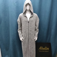 Thobe arabe de haute qualité pour hommes, Jubba Thawb pour hommes, robe musulmane décontractée de grande taille, robe Jubba chaude, Thobes luxueux